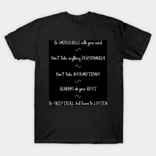 The Toltec Agreements T-Shirt